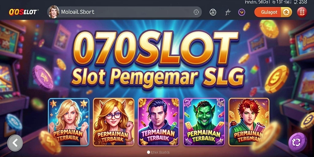 Tampilan menarik dari gameplay slot 070SLOT yang mendebarkan.