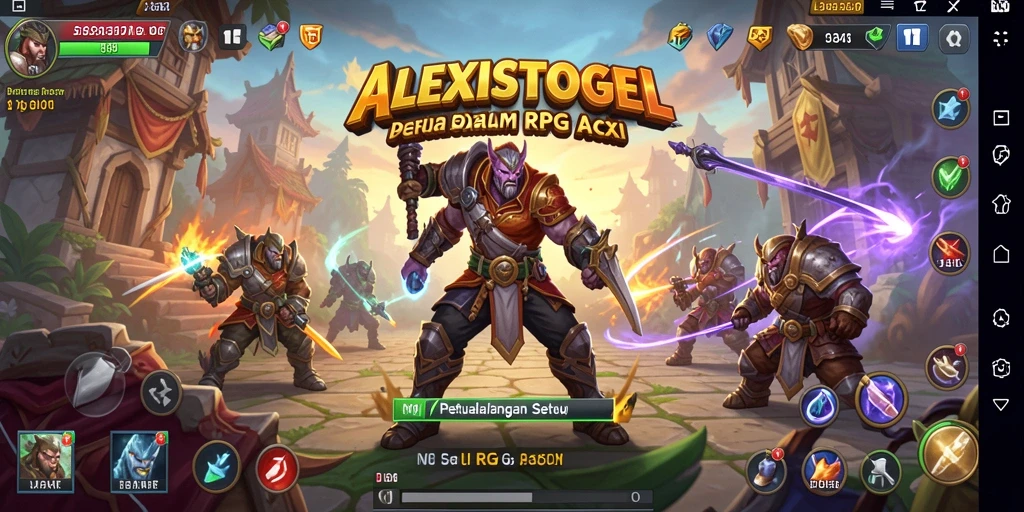 Tampilan gameplay seru dari ALEXISTOGEL dengan aksi yang intens.