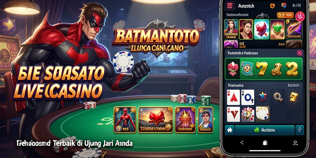 Screenshot gameplay Live Casino yang mengasyikkan di BATMANTOTO.
