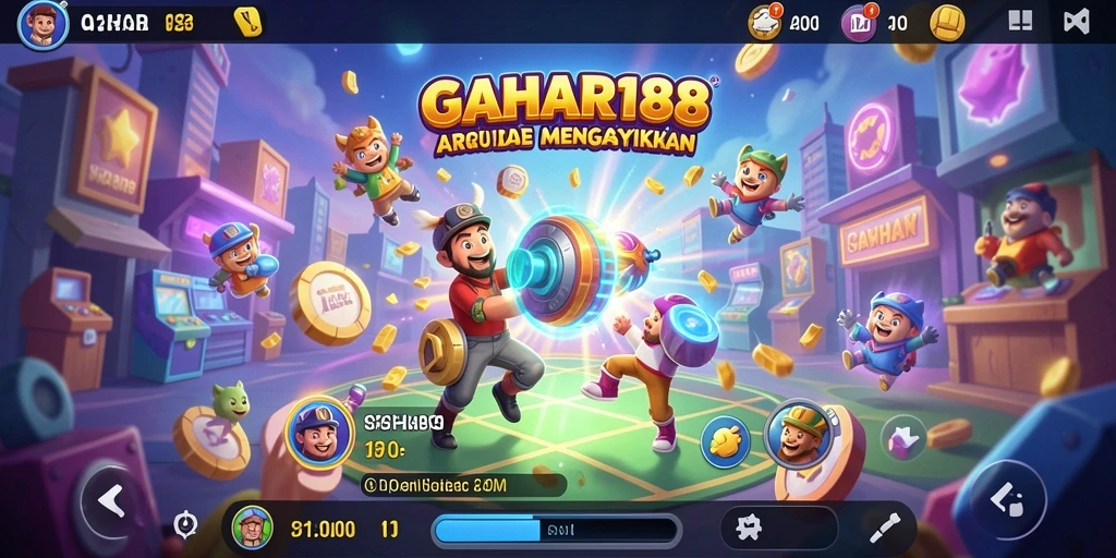 Tampilan menarik dari gameplay seru GAHAR188.