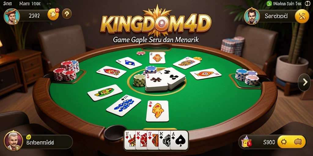 Screenshot gameplay KINGDOM4D yang seru dan menantang.