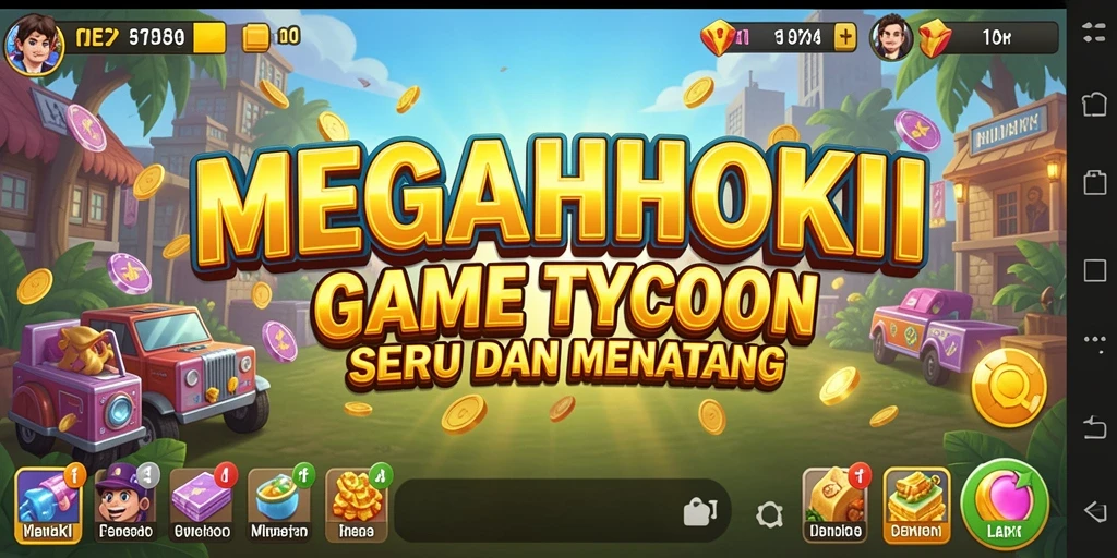 Gameplay seru MEGAHOKI yang menantang dan interaktif.