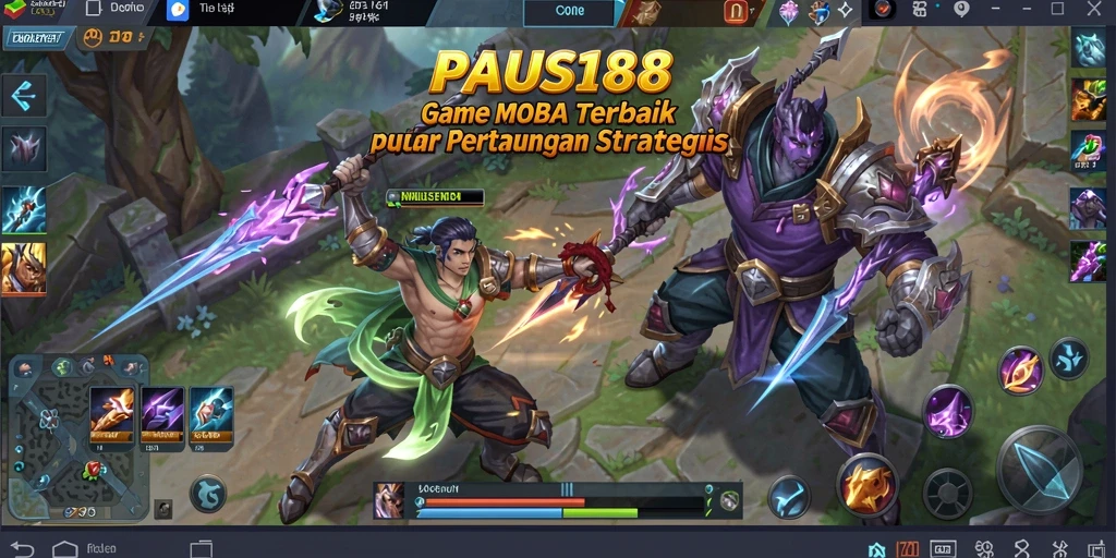Tampilan utama gameplay PAUS188 yang menegangkan dan seru.
