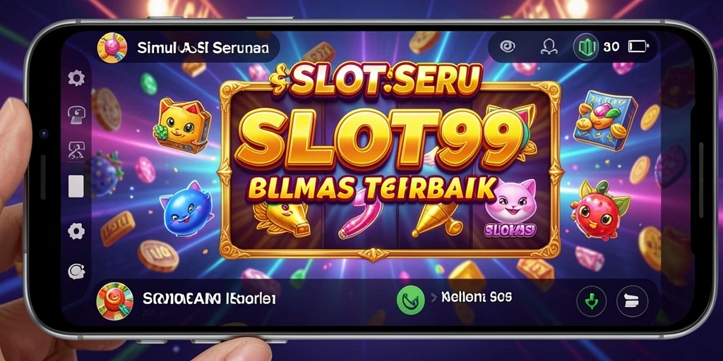 Tampilan gameplay SLOT99 yang mengasyikkan dan penuh warna.