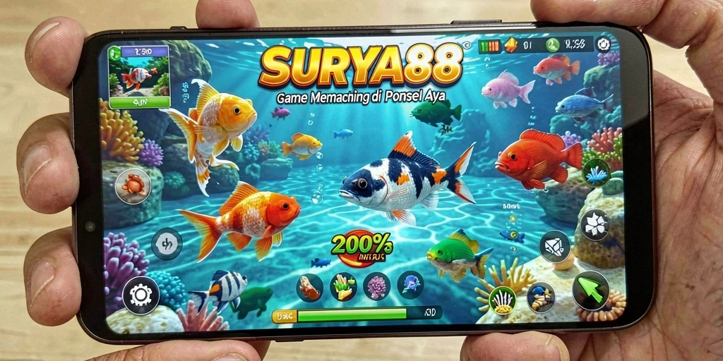 Gameplay memancing yang seru dan menantang di SURYA88.