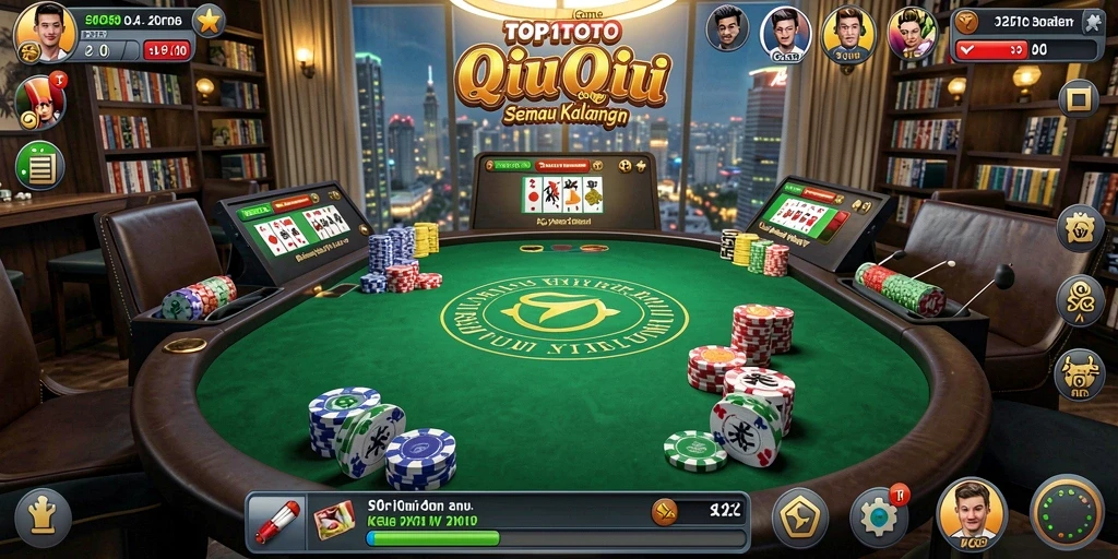 Screenshot gameplay QiuQiu TOP1TOTO yang seru dan menantang.